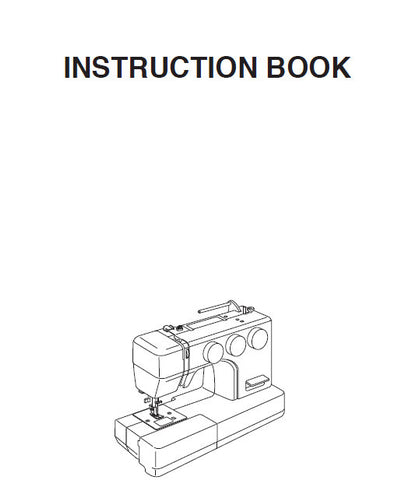 JANOME MOD-19 SEWING MACHINE INSTRUCTION BOOK 40 PAGES ENG