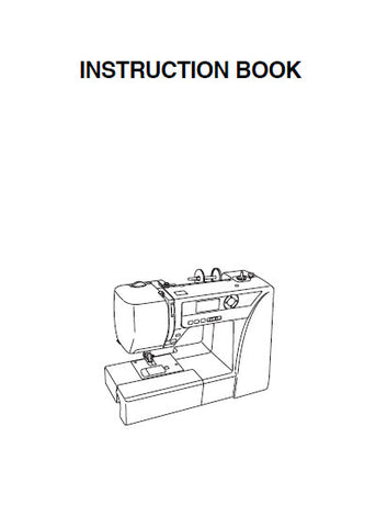 JANOME NQM2016 SEWING MACHINE INSTRUCTION BOOK 56 PAGES ENG