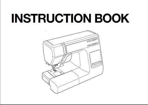 JANOME SCHOOLMATE S-3023 SEWING MACHINE INSTRUCTION BOOK 56 PAGES ENG