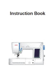 JANOME SKYLINE S9 SEWING MACHINE INSTRUCTION BOOK 182 PAGES ENG