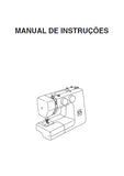 JANOME 1006P MAQUINA DE COSTURA MANUAL DE INSTRUCOES 26 PAGINAS PORTUGUESE BR