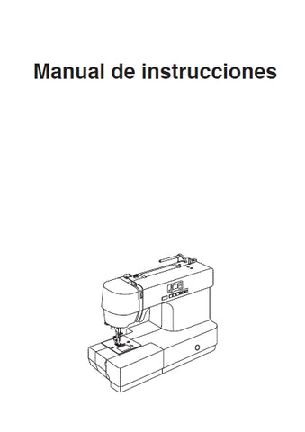 JANOME 1030MX MAQUINA DE COSER MANUAL DE INSTRUCCIONES 52 PAGES ESPANOL