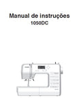 JANOME 1050DC MAQUINA DE COSTURA MANUAL DE INSTRUCOES 60 PAGINAS PORTUGUESE BR