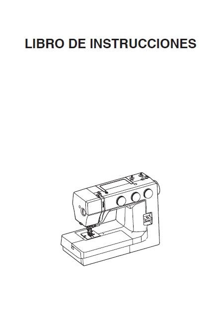 JANOME 1522 MAQUINA DE COSER LIBRO DE INSTRUCCIONES 36 PAGES ESPANOL