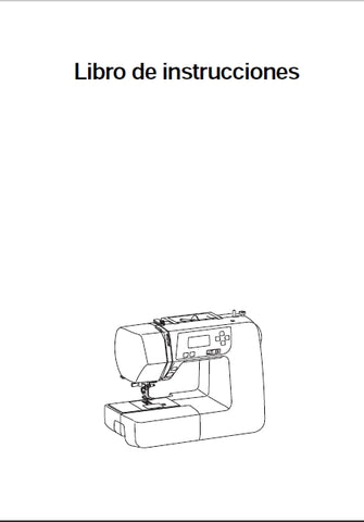 JANOME 2030QDC MAQUINA DE COSER LIBRO DE INSTRUCCIONES 44 PAGES ESPANOL