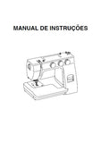 JANOME 3022 MAQUINA DE COSTURA MANUAL DE INSTRUCOES 35 PAGINAS PORTUGUESE BR