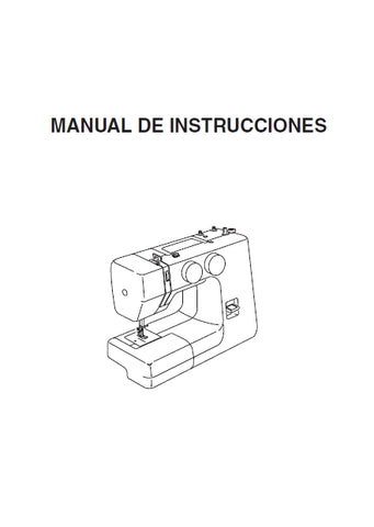 JANOME 3112 MAQUINA DE COSER MANUAL DE INSTRUCCIONES 28 PAGES ESPANOL