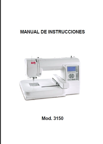 JANOME 3150 MAQUINA DE COSER MANUAL DE INSTRUCCIONES 53 PAGES ESPANOL