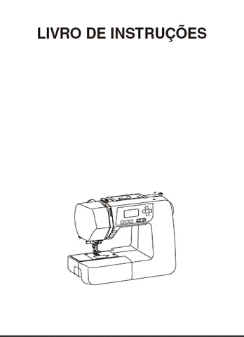 JANOME 3160QDC MAQUINA DE COSTURA LIVRO DE INSTRUCOES 48 PAGINAS PORTUGUESE BR