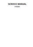 JANOME 3160QDC SEWING MACHINE SERVICE MANUAL 45 PAGES ENG