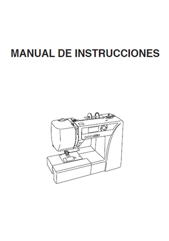 JANOME 5060QDC MAQUINA DE COSER MANUAL DE INSTRUCCIONES 56 PAGES ESPANOL