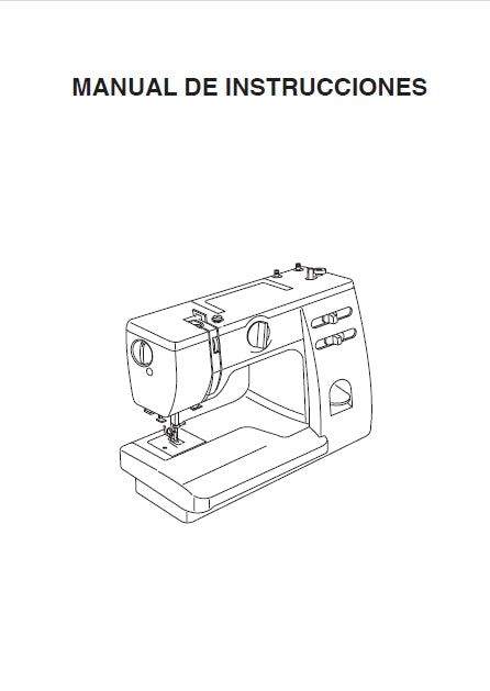 JANOME 523H ALTA GAMA MAQUINA DE COSER MANUAL DE INSTRUCCIONES 36 PAGES ESPANOL