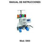 JANOME 5900 MAQUINA DE COSER MANUAL DE INSTRUCCIONES 85 PAGES ESPANOL