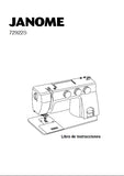 JANOME 72922S MAQUINA DE COSER LIBRO DE INSTRUCCIONES 72 PAGES ESPANOL