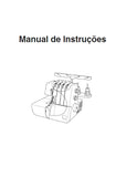 JANOME 7933D MAQUINA DE COSTURA MANUAL DE INSTRUCOES 44 PAGINAS PORTUGUESE BR