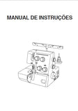 JANOME 8002D MAQUINA DE COSTURA MANUAL DE INSTRUCOES 42 PAGINAS PORTUGUESE BR