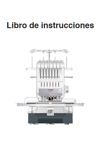 JANOME MB-7 MAQUINA DE COSER LIBRO DE INSTRUCCIONES 96 PAGES ESPANOL