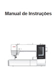 JANOME MEMORY CRAFT 500E MC500E MAQUINA DE COSTURA MANUAL DE INSTRUCOES 76 PAGINAS PORTUGUESE BR