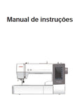 JANOME MEMORY CRAFT 550E LE MC550E LE MAQUINA DE COSTURA MANUAL DE INSTRUCOES 88 PAGINAS PORTUGUESE BR