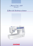 JANOME MEMORY CRAFT 6500 PROFESSIONAL MAQUINA DE COSER LIBRO DE INSTRUCCIONES 77 PAGES ESPANOL