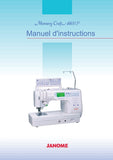 JANOME MEMORY CRAFT 6600 P MACHINE A COUDRE MANUEL D'INSTRUCTIONS 94 PAGES FRANC