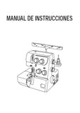 JANOME MYLOCK 8002D MAQUINA DE COSER MANUAL DE INSTRUCCIONES 42 PAGES ESPANOL