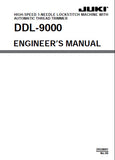 JUKI DDL-9000 SEWING MACHINE ENGINEERS MANUAL 64 PAGES ENG