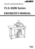 JUKI FLS-350N SERIES SEWING MACHINE ENGINEERS MANUAL 70 PAGES ENG