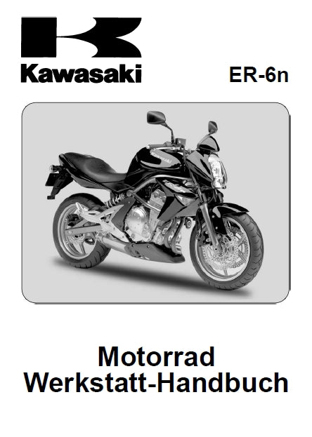 KAWASAKI ER-6n MOTORRAD WERKSTATT-HANDBUCH 561 SEITE DEUTSCH