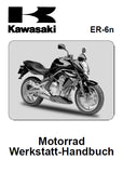 KAWASAKI ER-6n MOTORRAD WERKSTATT-HANDBUCH 561 SEITE DEUTSCH