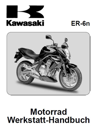 KAWASAKI ER-6n MOTORRAD WERKSTATT-HANDBUCH 561 SEITE DEUTSCH