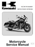 KAWASAKI VULCAN 1700 VAQUERO VN1700 VOYAGER CUSTOM ABS MOTORCYCLE SERVICE MANUAL INC SCHEM DIAGS 735 PAGES ENG