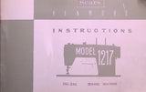 KENMORE 1217 SEWING MACHINE INSTRUCTION MANUAL 36 PAGES ENG