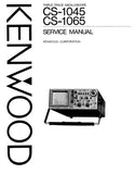 KENWOOD CS-1045 CS-1065 OSCILLOSCOPE SERVICE MANUAL 52 PAGES ENG