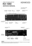KENWOOD KA-1060 STEREO INTEGRATED AMPLIFIER SERVICE MANUAL INC SCHEMS 14 PAGES ENG