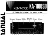 KENWOOD KA-1100SD STEREO INTEGRATED AMPLIFIER SERVICE MANUAL INC SCHEMS 22 PAGES ENG