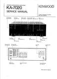 KENWOOD KA-7020 STEREO INTEGRATED AMPLIFIER SERVICE MANUAL INC SCHEMS 17 PAGES ENG