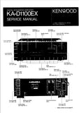 KENWOOD KA-D1100EX DIGITAL INTEGRATED AMPLIFIER SERVICE MANUAL INC SCHEMS 34 PAGES ENG