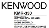 KENWOOD KMR-330 MARINE CD RECIVER INSTRUCTION MANUAL MODE D'EMPLOI MANUAL DE INSTRUCCIONES 56 PAGES ENG FRANC ESP