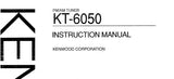 KENWOOD KT-6050 FM AM TUNER INSTRUCTION MANUAL 23 PAGES ENG