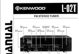 KENWOOD L-02T FM STEREO TUNER SERVICE MANUAL INC SCHEMS 23 PAGES ENG