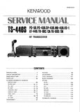 KENWOOD TS-440S HF TRANSCEIVER SERVICE MANUAL INC SCHEMATIC DIAGRAMS 121 PAGES ENG