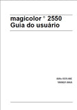 KONICA MINOLTA MAGICOLOR 2550 IMPRESORA GUIA DO USUARIO 180 PAGINA ESP
