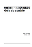 KONICA MINOLTA MAGICOLOR 4650EN 4650DN IMPRESORA GUIA DO USUARIO 276 PAGINA ESP
