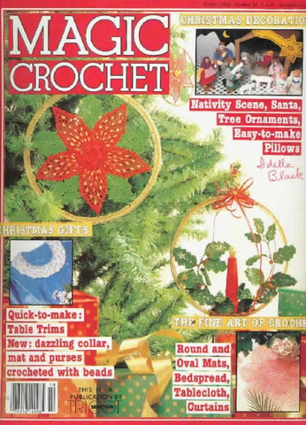 MAGIC CROCHET 32 CROCHET PATTERNS CROCHET BOOK 58 PAGES ENGLISH