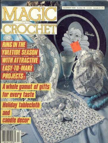 MAGIC CROCHET 45 CROCHET PATTERNS CROCHET BOOK 81 PAGES ENGLISH