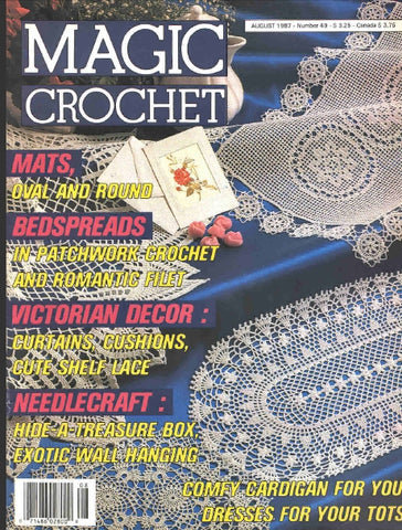 MAGIC CROCHET 49 CROCHET PATTERNS CROCHET BOOK 84 PAGES ENGLISH