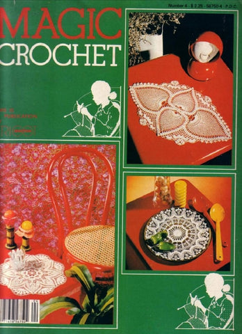 MAGIC CROCHET 4 CROCHET PATTERNS CROCHET BOOK 60 PAGES ENG