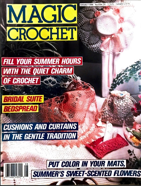 MAGIC CROCHET 55 CROCHET PATTERNS CROCHET BOOK 43 PAGES ENGLISH