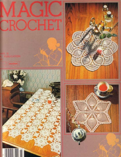 MAGIC CROCHET 7 CROCHET PATTERNS CROCHET BOOK 60 PAGES ENG